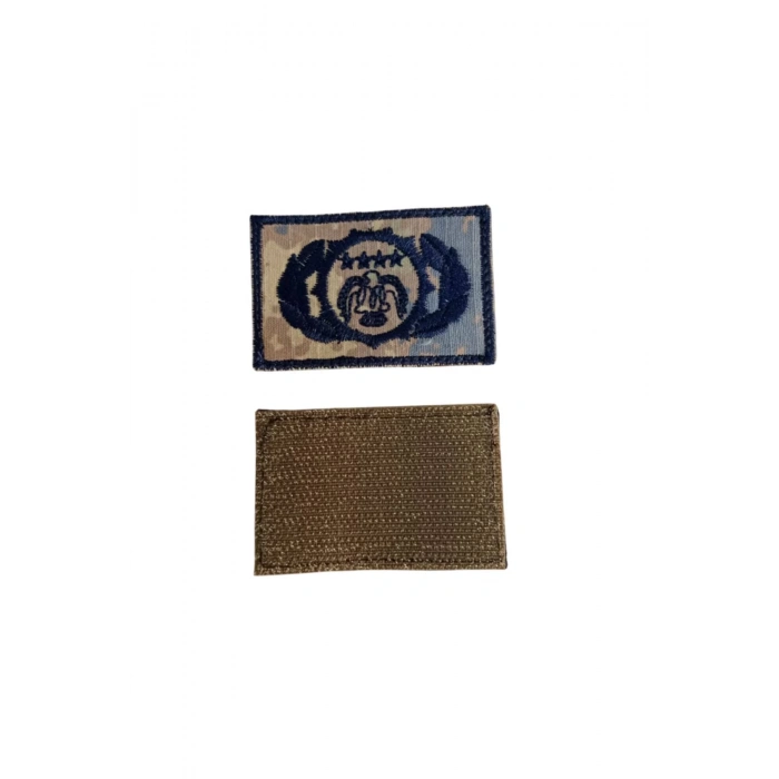 Hava Kuvvetleri Kamuflaj Renkli Nakis islemeli Guvenlik Bez Brovesi