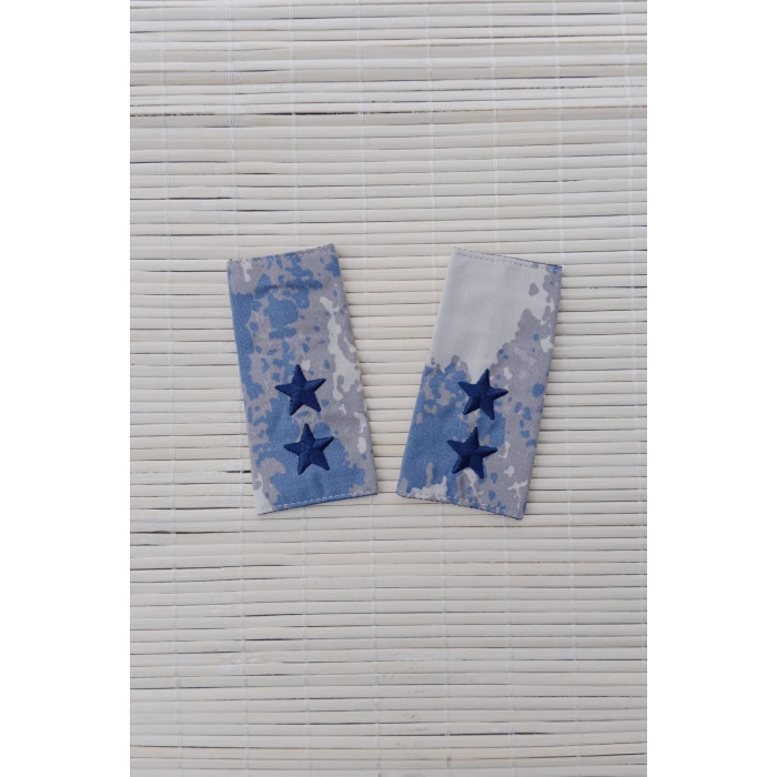 hava kuvvetleri kamuflaj renkli ustegmen omuzluk apolet rutbe