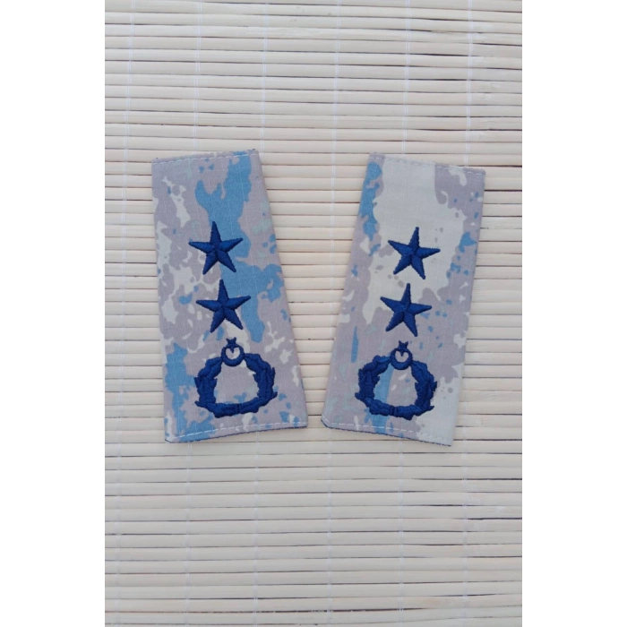 hava kuvvetleri kamuflaj renkli yarbay omuzluk apolet rutbe