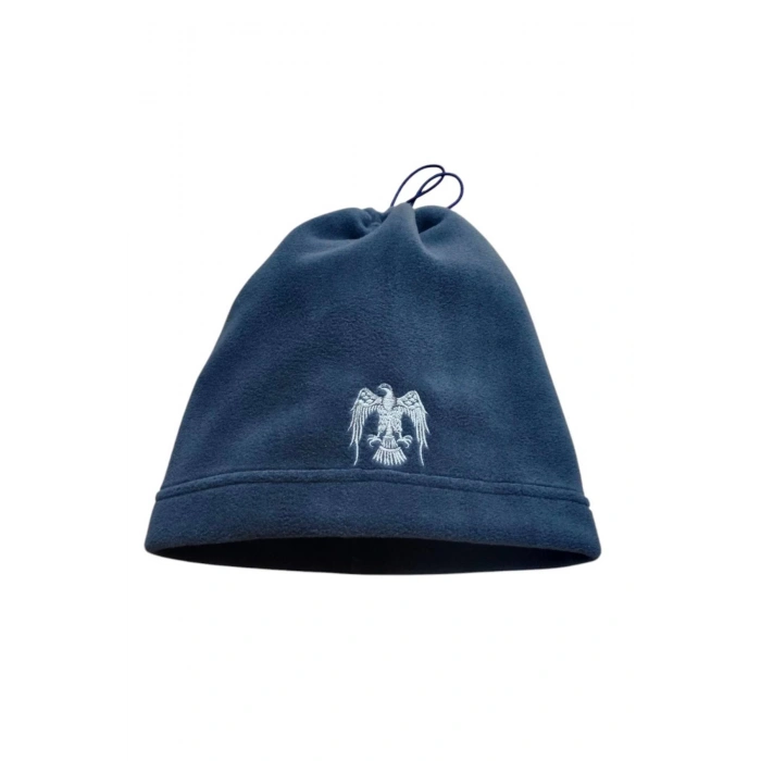 hava kuvvetleri koyu lacivert renkli kartal nakisli polar boyunluk