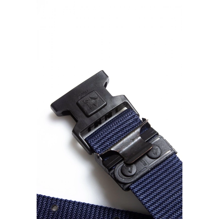 hava kuvvetleri lacivert renkli plastik tokali delikli airsoft taktik askeri palaska dokuma kemer