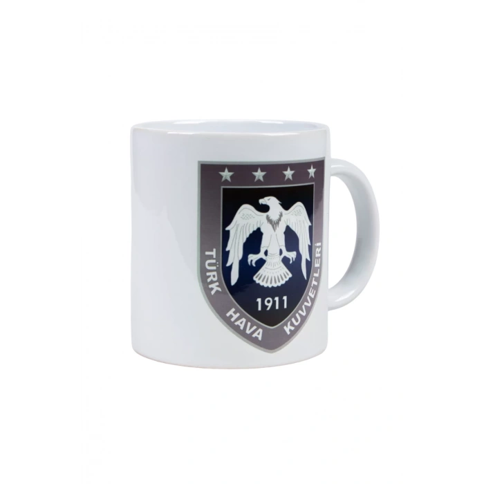 Hava Kuvvetleri Logolu Ozel Tasarim Kupa Bardak