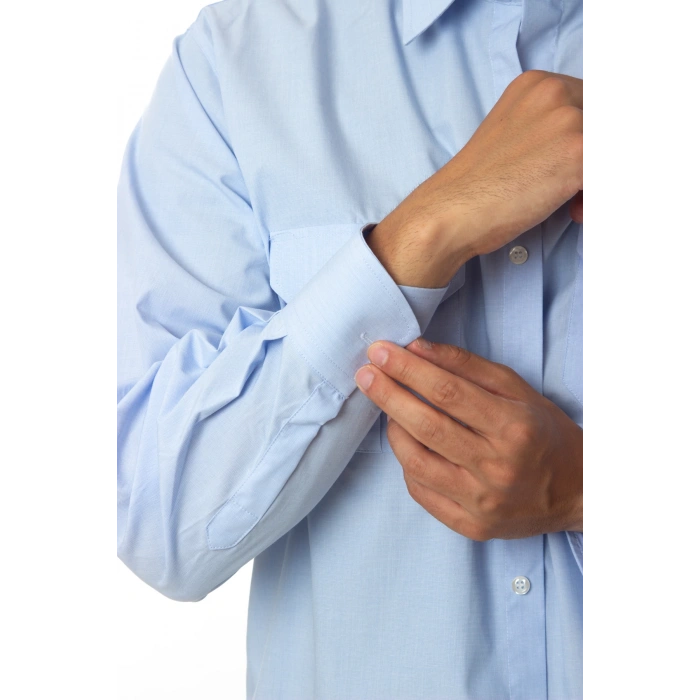 hava kuvvetleri mavi renkli astsubay ve uzman cavus uzun kollu harici gomlek