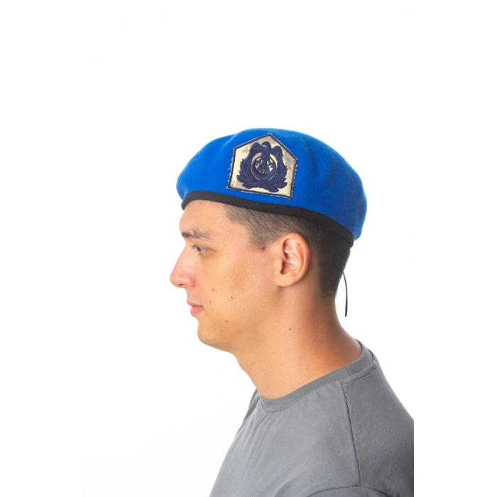 hava kuvvetleri mavi renkli urbam seta kokartli subay kasmir havaci yan bere