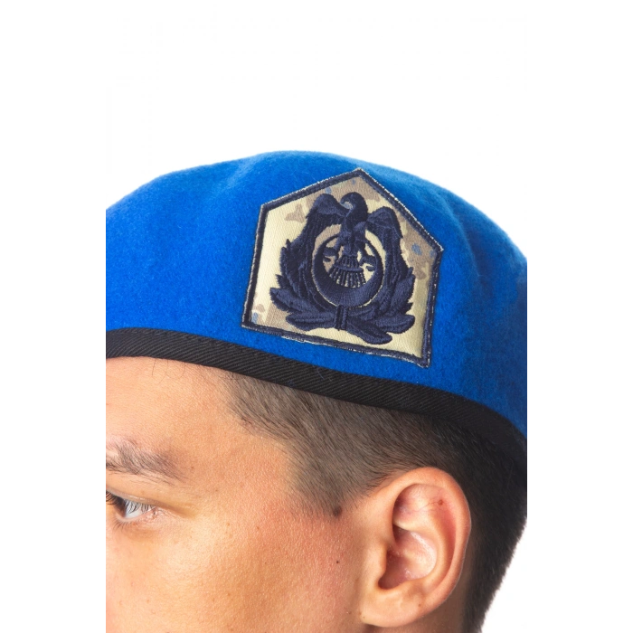 hava kuvvetleri mavi renkli urbam seta kokartli subay kasmir havaci yan bere