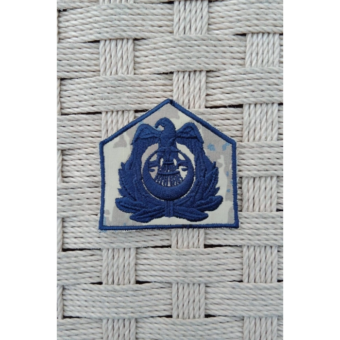 Hava Kuvvetleri Subay Kamuflaj Bere Kokarti