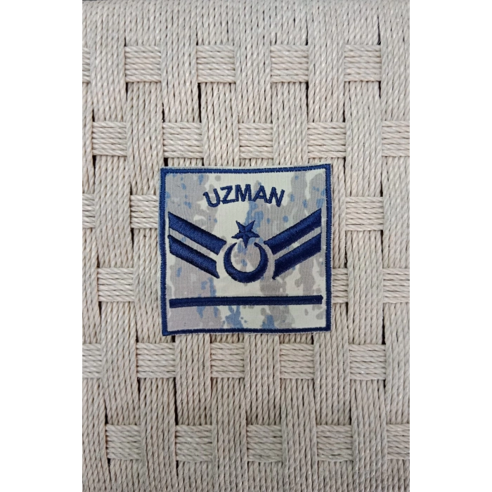 hava kuvvetleri uzman cavus 1 kademe kamuflaj renkli nakis kol rutbe