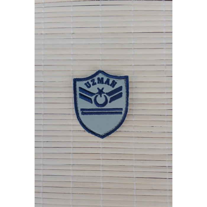 Hava Kuvvetleri Uzman Cavus 2 Kademe Gri Zemin Nakisli Mini Tisort Rutbe