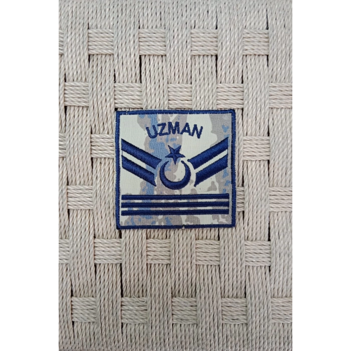 hava kuvvetleri uzman cavus 3 kademe kamuflaj renkli nakis kol rutbe