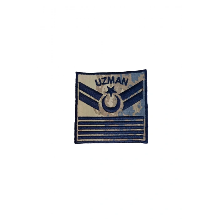 hava kuvvetleri uzman cavus 5 kademe kamuflaj renkli nakis kol rutbe