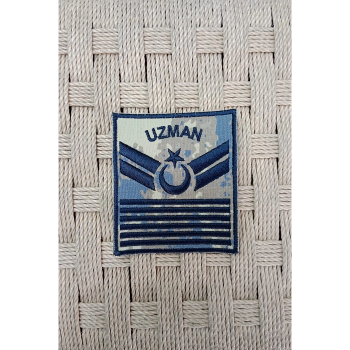 hava kuvvetleri uzman cavus 6 kademe kamuflaj renkli nakis kol rutbe