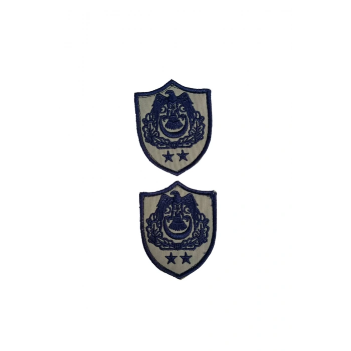 Hava Kuvvetleri Yarbay Subay Gri Zemin Kartal Nakisli Sirmali Mini Tisort Rutbesi