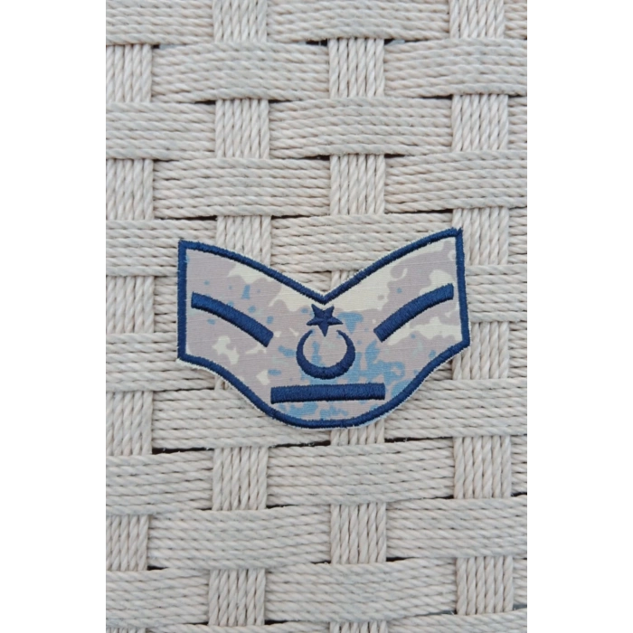 hava kuvvetleri yedek astsubay kamuflaj renkli nakis kol rutbe