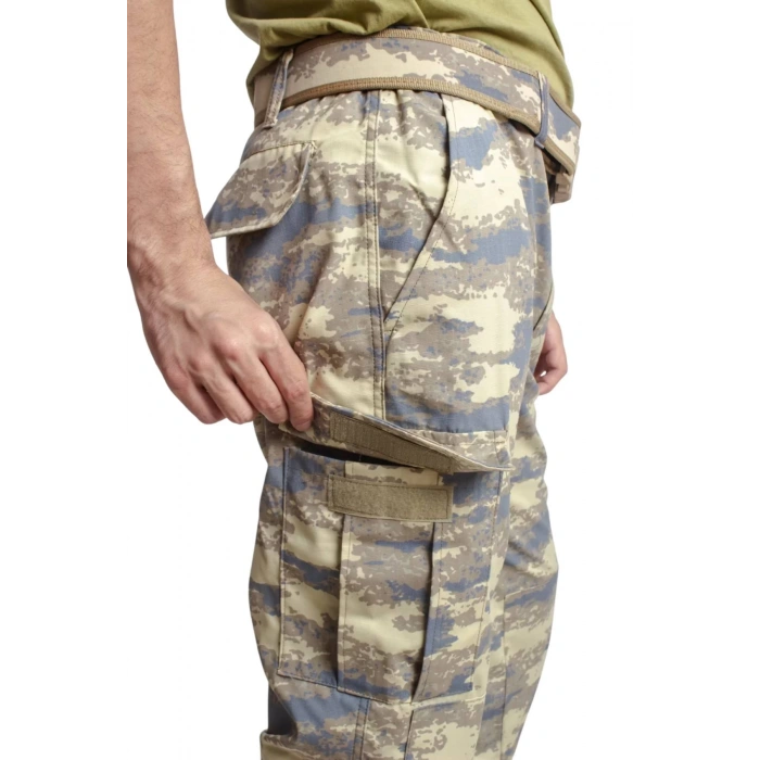 Hava Kuvvetleri Yeni Kamuflaj Renkli Kargo Cepli Airsoft Taktik Askeri Pantolon