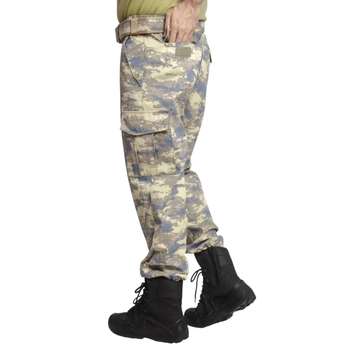 Hava Kuvvetleri Yeni Kamuflaj Renkli Kargo Cepli Airsoft Taktik Askeri Pantolon