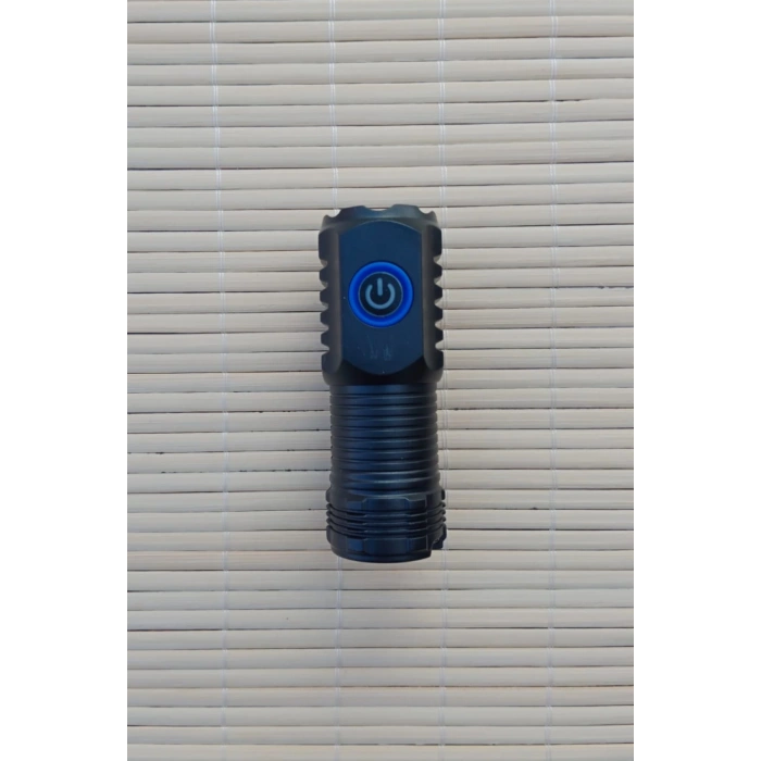 hs 2401 usb sarj ozellikli cakarli kaliteli el feneri