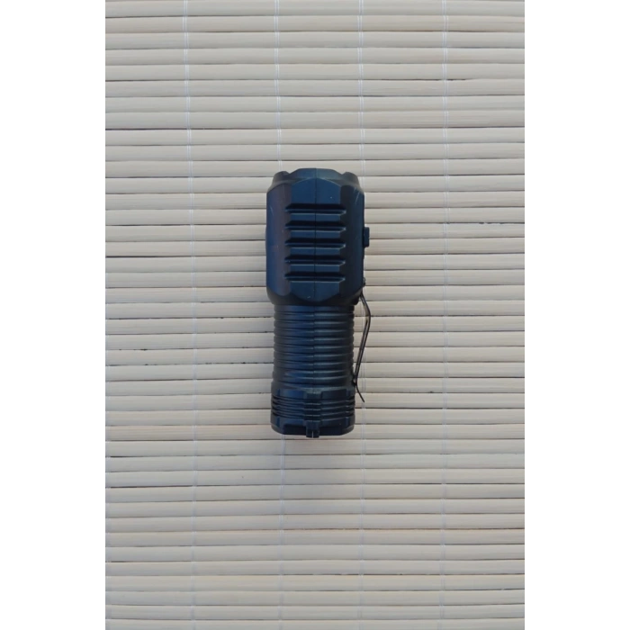 hs 2401 usb sarj ozellikli cakarli kaliteli el feneri