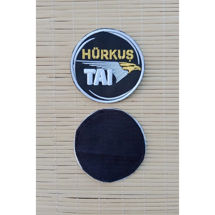 hurkus tai yazili logolu nakis islemeli arma patch pec