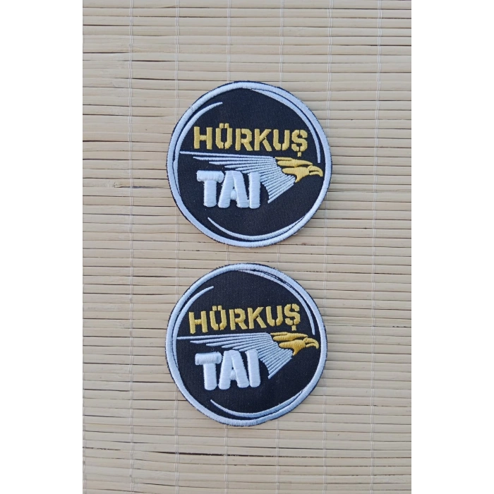 hurkus tai yazili logolu nakis islemeli arma pec patch