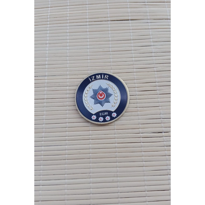 izmir egm polis kol armasi 3d silikon kabartma tisort mont arma