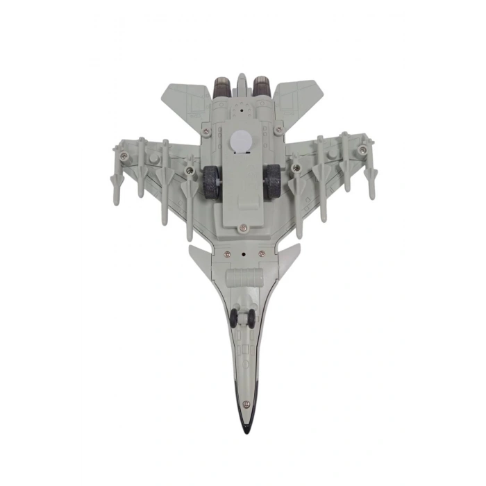 J 15 Flaying Shark Cek Birak Gri renkli Askeri Savas Ucagi Modeli Maket Ucak