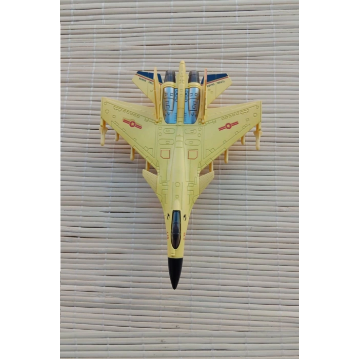 J 15 Flaying Shark Cek Birak Sari Renkli Askeri Savas Ucagi Modeli Maket Ucak