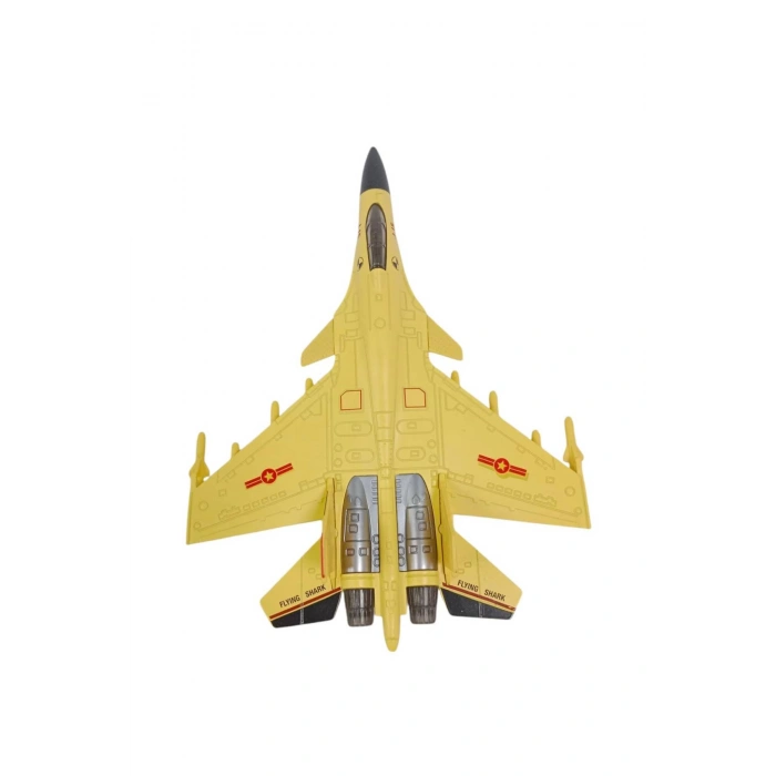 J 15 Flaying Shark Cek Birak Sari Renkli Askeri Savas Ucagi Modeli Maket Ucak