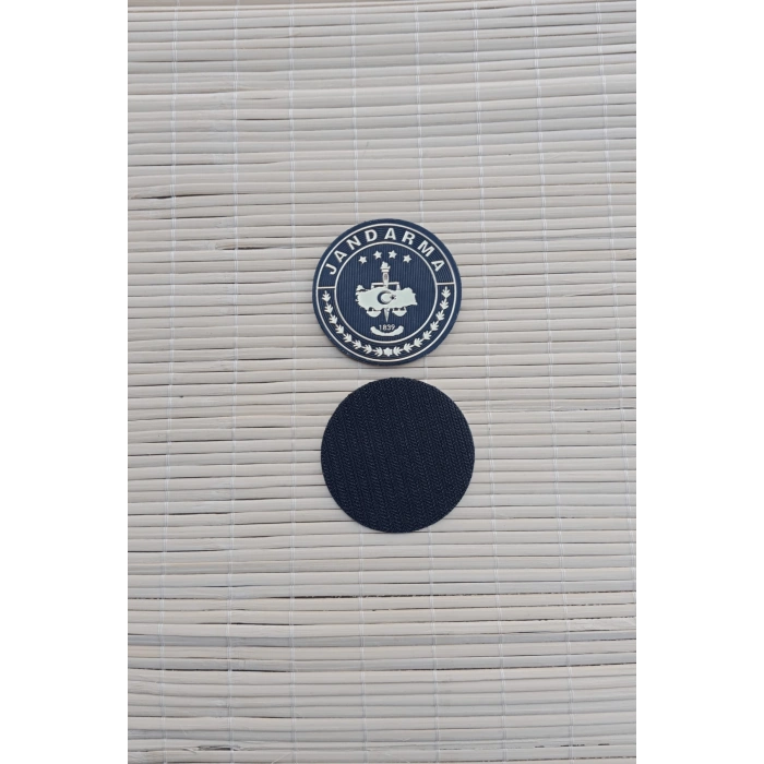 jandarma asayis 1839 siyah zemin 3d plastik gogus arma patch pec