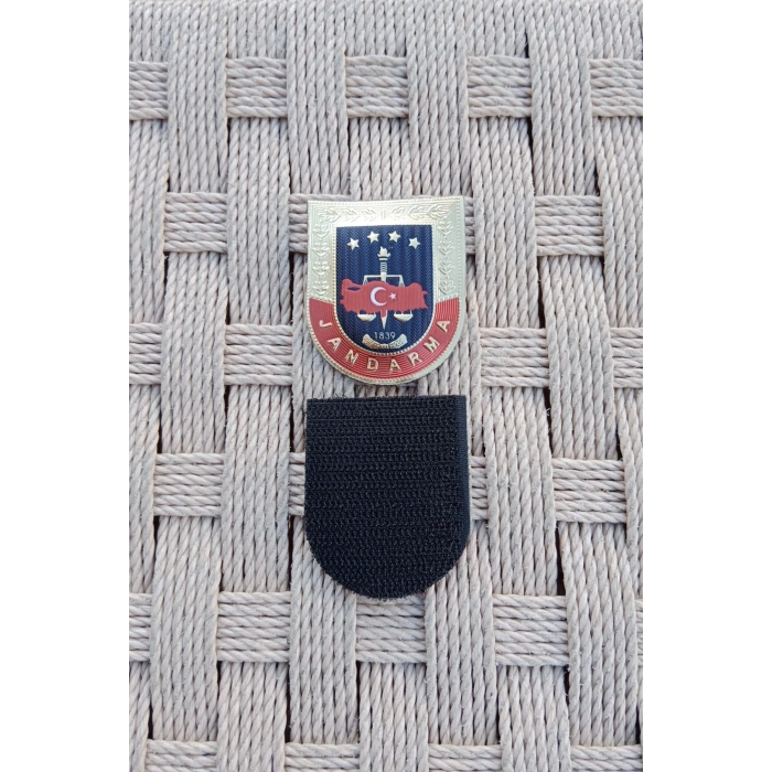 Jandarma asayis 3d silikon kabartma mont ceket brove