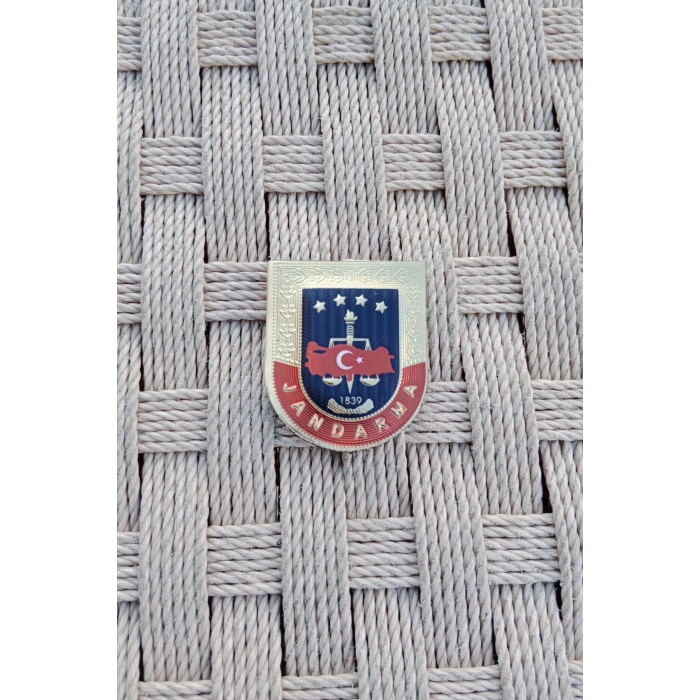 Jandarma asayis 3d silikon kabartma mont ceket brove