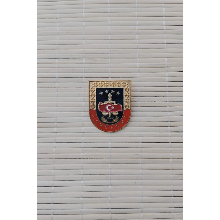 jandarma asayis jandarma genel komutanligi 1 nolu harici metal gogus brovesi bayan rozeti