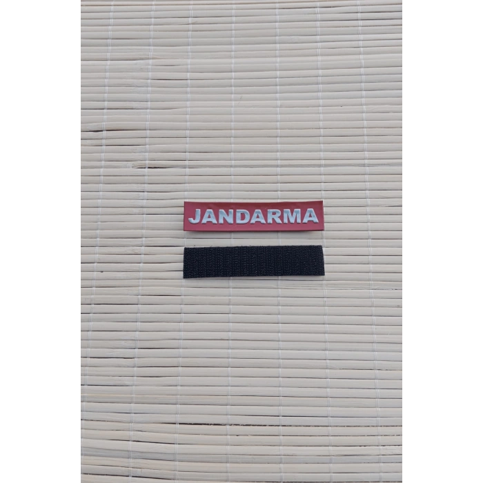 jandarma asayis jandarma yazisi 3d tpu plastik gogus arma isimlik patch pec