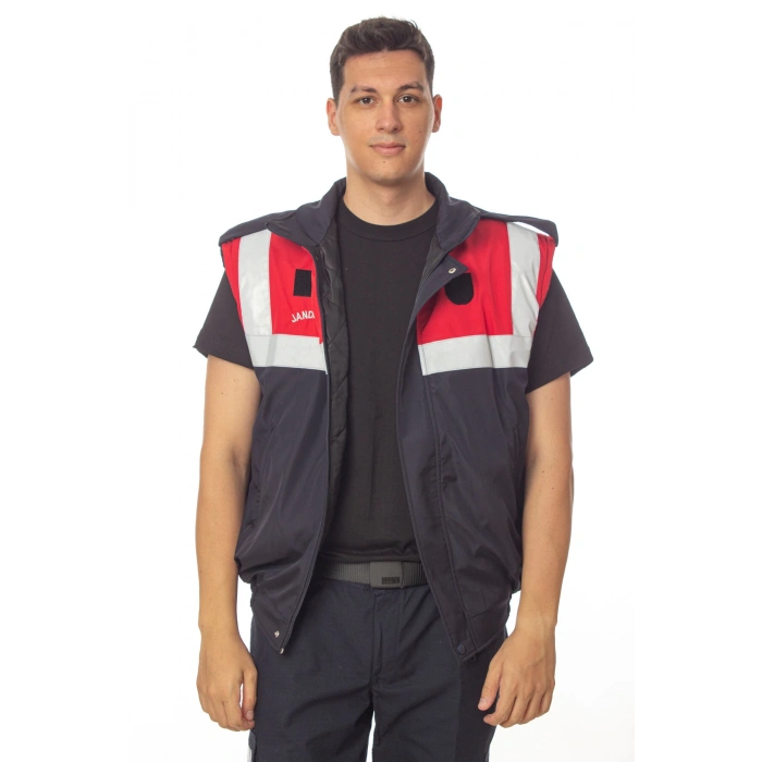 jandarma asayis lacivert renkli kollari cikarilabilir subay astsubay uzman cavus kislik monding mont yelek