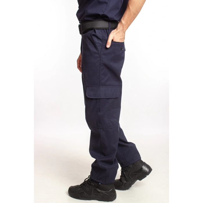 Jandarma Asayis Lacivert Renkli Rengi Solmayan Kargo Cepli Orjinal Taktik Pantolon