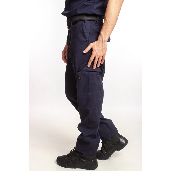 Jandarma Asayis Lacivert Renkli Rengi Solmayan Kargo Cepli Orjinal Taktik Pantolon