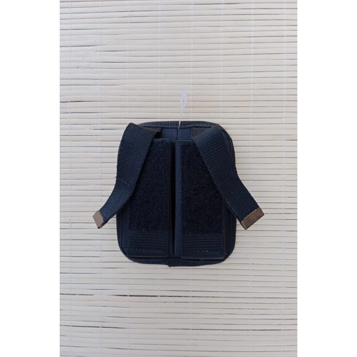 jandarma asayis siyah renkli cirtli impertex ciftli yedek sarjor kilifi