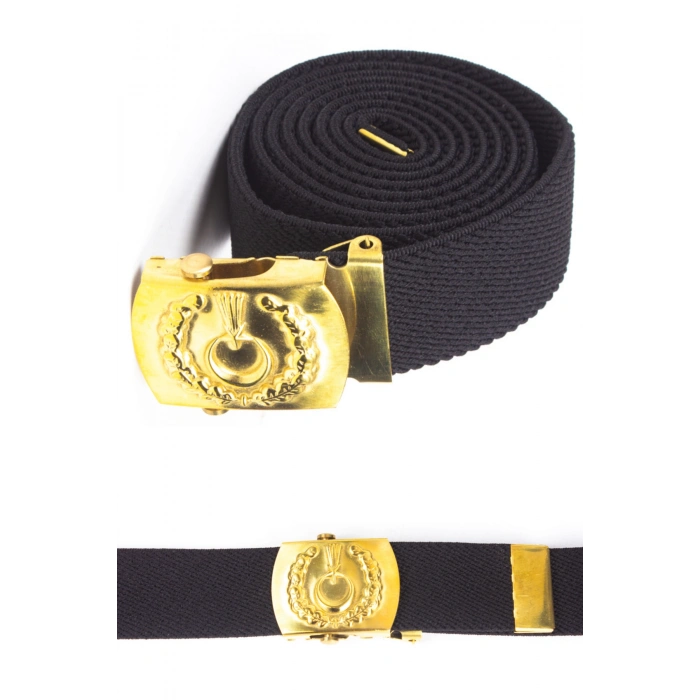 jandarma asayis siyah renkli suali metal sari tokali taktik askeri palaska dokuma kemer