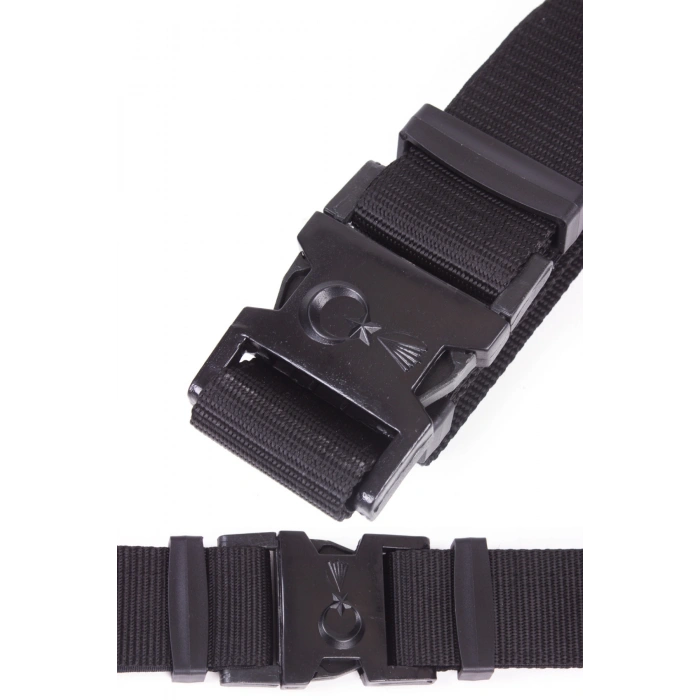 jandarma asayis siyah renkli suali plastik tokali dokuma taktik palaska kemer