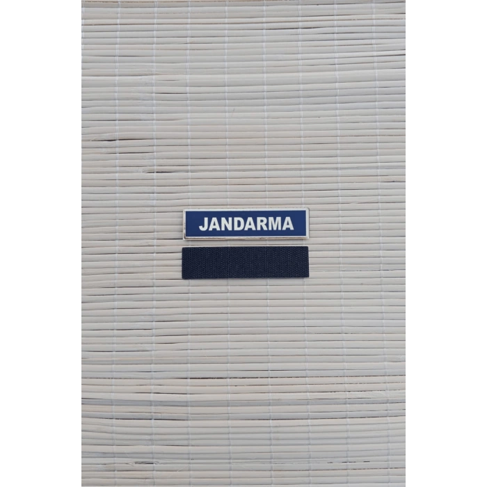 jandarma asayis siyah zemin sari jandarma yazili isimlik gogus arma isimlik patch pec