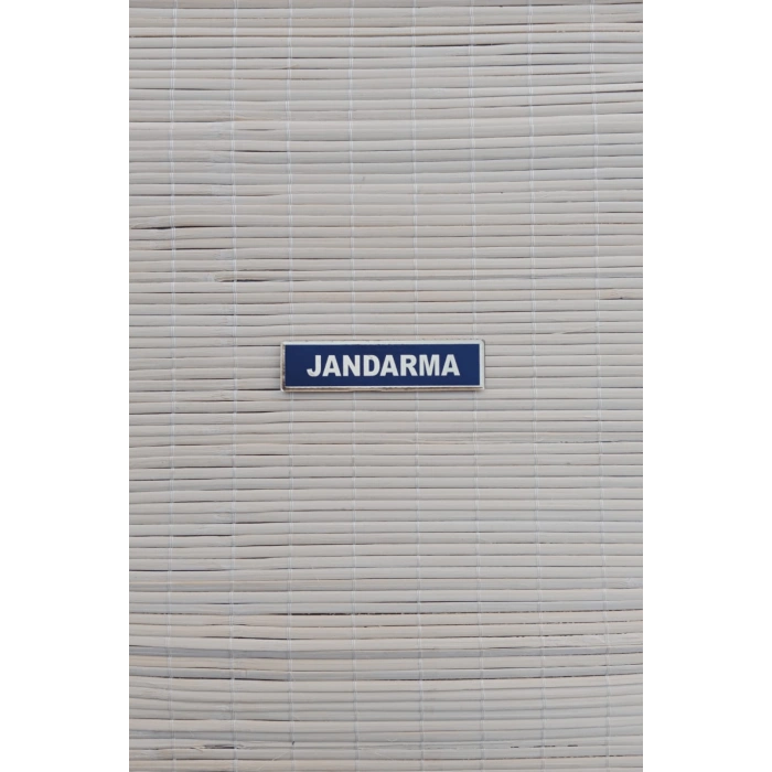 jandarma asayis siyah zemin sari jandarma yazili isimlik gogus arma isimlik patch pec