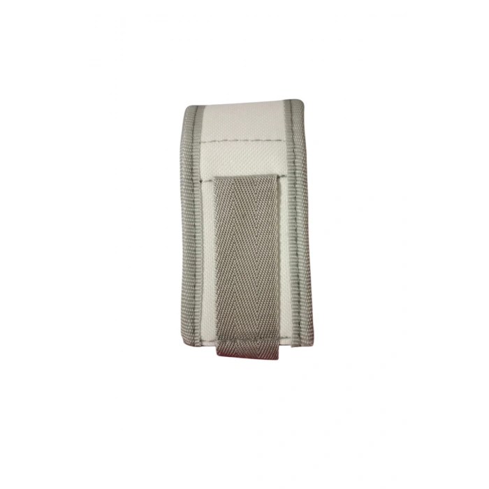 jandarma asayis trafik otoyol 40 ml impertex kumas beyaz renkli reflektorlu biber gazi kilifi