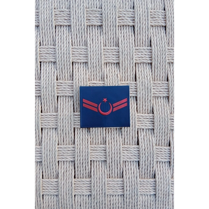 jandarma asayis uzman cavus 3d plastik mini gogus tisort rutbesi