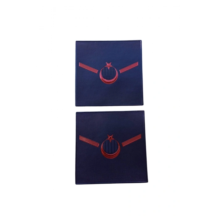 Jandarma Asayis Uzman Onbasi Lacivert Renkli 3D Termoplastik Kol Rütbe