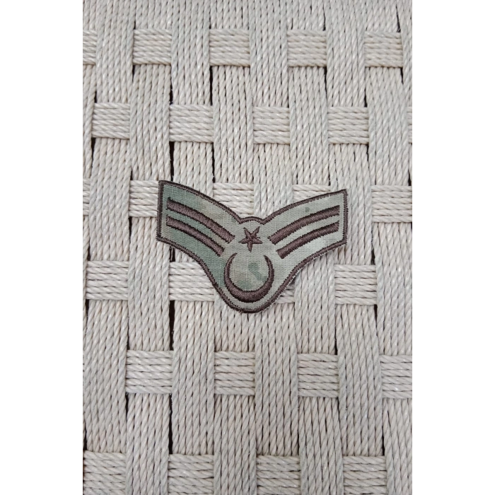 Jandarma Astsubay Cavus Kamuflaj Renkli Nakis Kol Rutbe