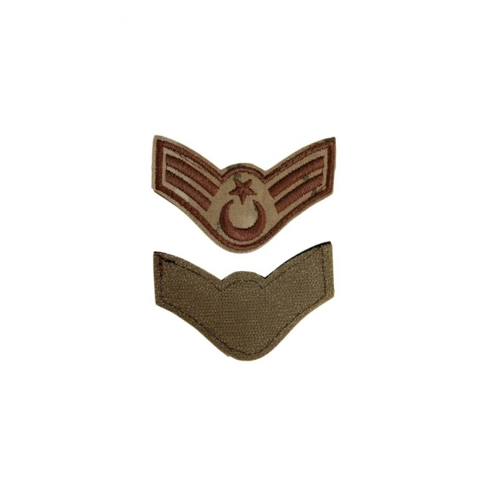 Jandarma Astsubay Cavus Kamuflaj Renkli Nakis Kol Rutbe