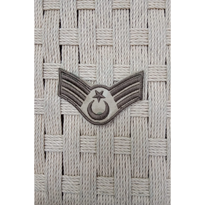 Jandarma Astsubay Kidemlicavus Kamuflaj Renkli Nakis Kol Rutbe