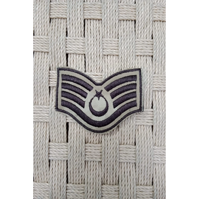 Jandarma Astsubay Ustcavus Kamuflaj Renkli Nakis Kol Rutbe