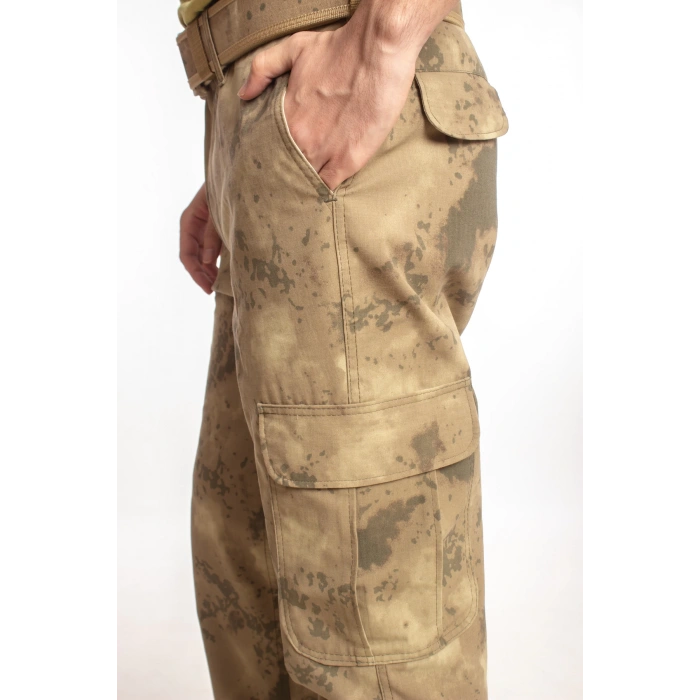 Jandarma Dogu col Kamuflaj Renkli Kargo Cepli Airsoft Taktik Askeri Pantolon