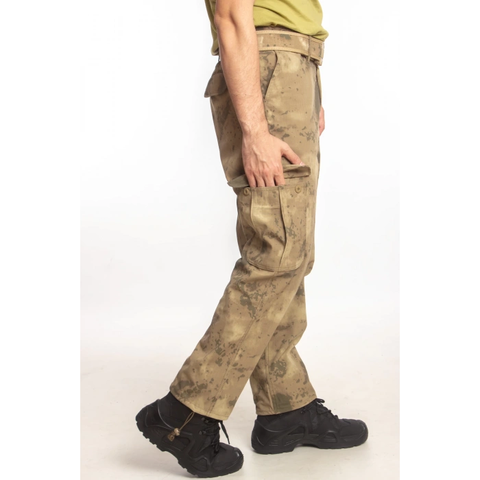 Jandarma Dogu col Kamuflaj Renkli Kargo Cepli Airsoft Taktik Askeri Pantolon