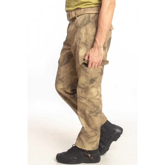 Jandarma Dogu col Kamuflaj Renkli Kargo Cepli Airsoft Taktik Askeri Pantolon